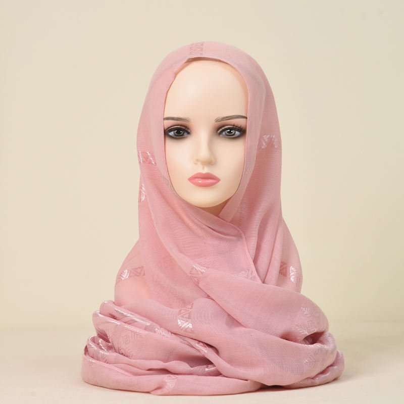 SKU 属性图_03 Cotton Lady Scarf Spring and Autumn Thin Silk Women Hijab - Image 4