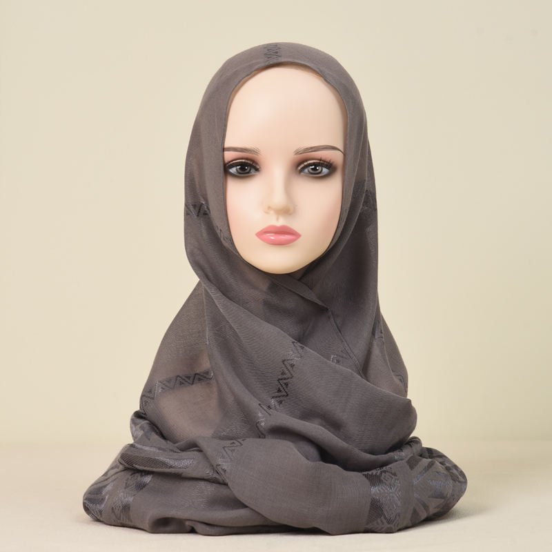 SKU 属性图_04 Cotton Lady Scarf Spring and Autumn Thin Silk Women Hijab - Image 5