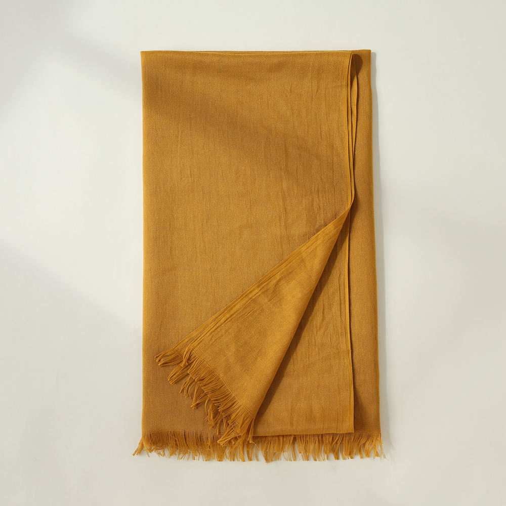 Cotton Linen Hijab Scarf plain head Scarves for woman 主图 06 9