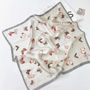 Multipurpose Digital Printing Silk Scarf