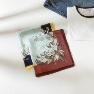 Best Quality Classic Silk Printed Scarf