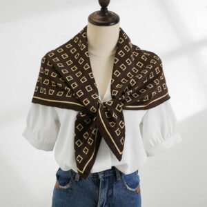 Curling Twill Printing French Hair Band