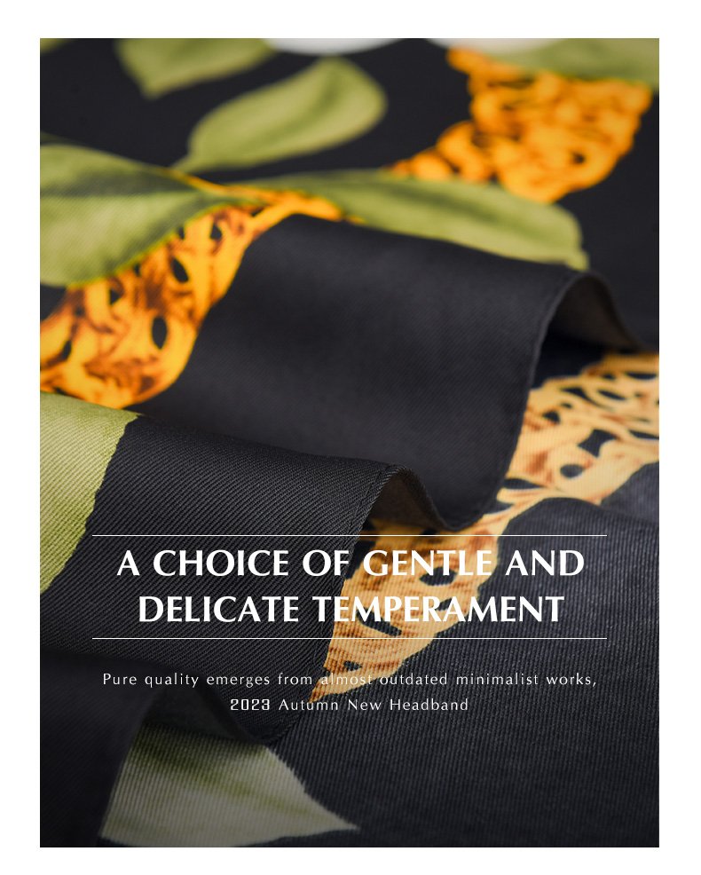 OEM Silk Scarfs for Women Stylish Shawls 描述图 02 18
