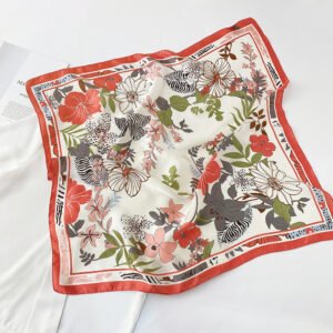 The Best Digital Printing Chiffon Square Silk Scarves